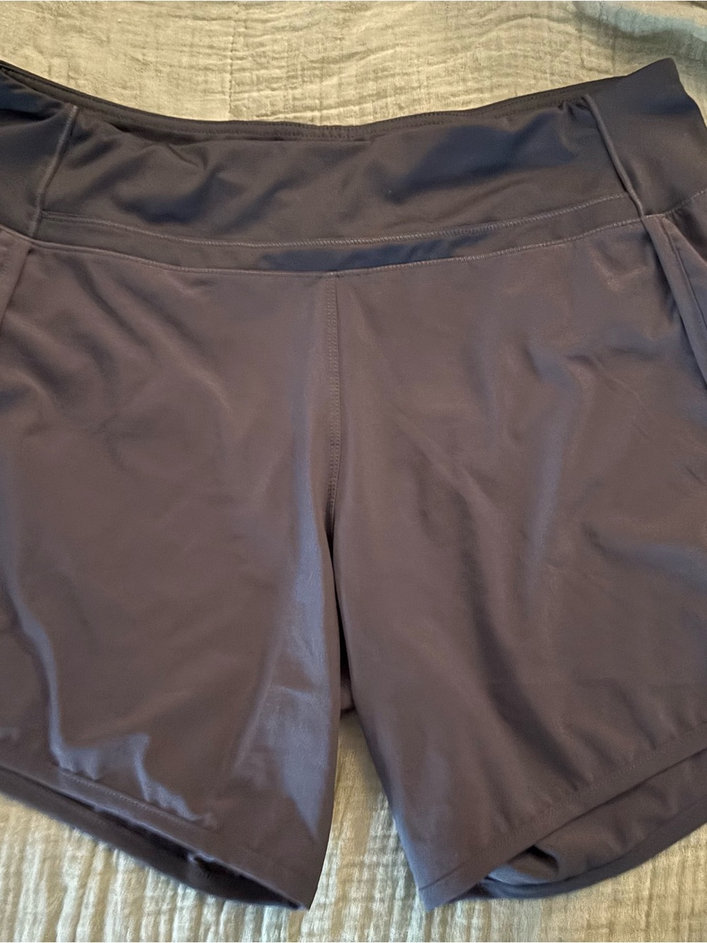 Free Fly Women’s Bamboo Liner Shorts in Charcoal Gray Size L